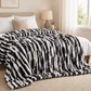 Luxury Plush Bed Blanket Black - Zarle