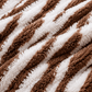 Luxury Plush Bed Blanket Chocolate Brown - Zarle