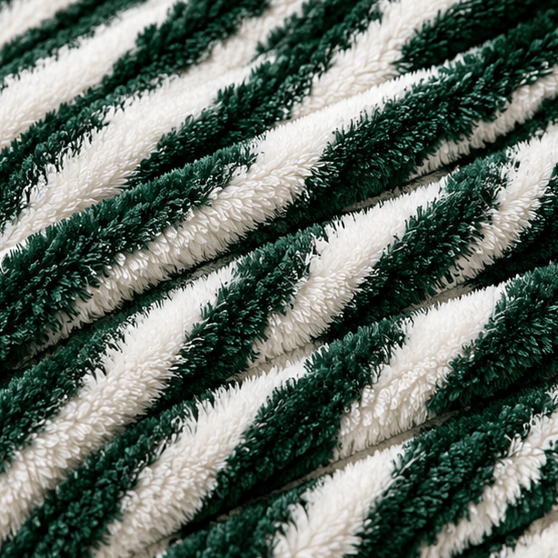 Luxury Plush Bed Blanket Forest Green - Zarle