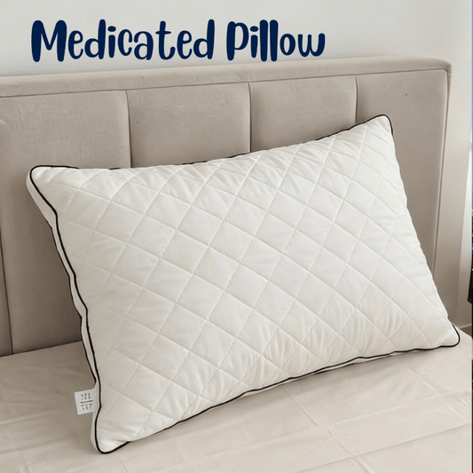 Medicated Special Quilted Pillow - Zarle