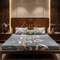 Midnight Feathers Premium Microfiber Bedsheet Set - Zarle