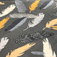 Midnight Feathers Premium Microfiber Bedsheet Set - Zarle