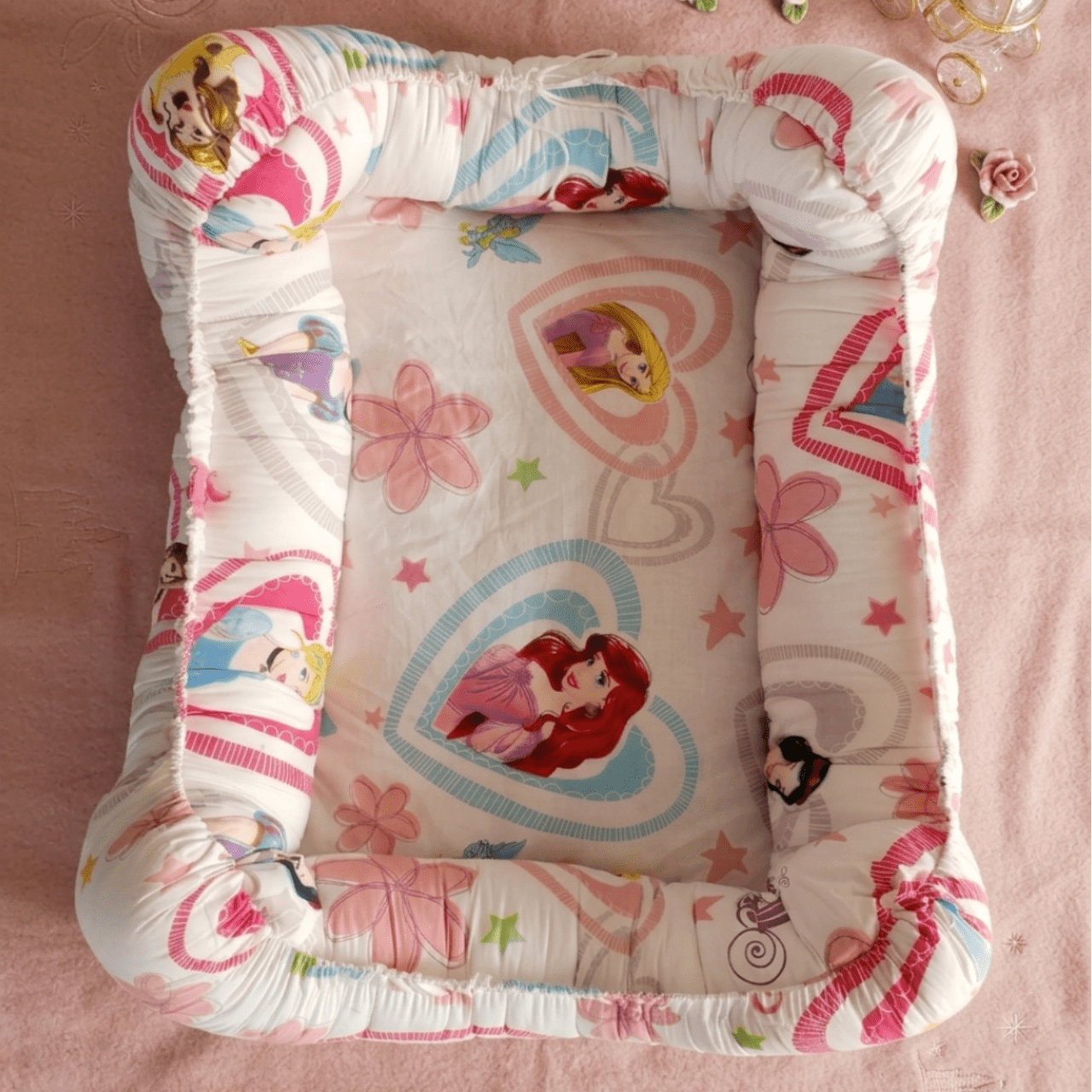 Newborn Baby Nest & Bedding Set – 6-Piece Complete Comfort Bundle - Zarle