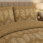 Printed Pure Cotton Bedsheet Mustard - Zarle