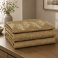 Printed Pure Cotton Bedsheet Mustard - Zarle