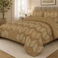 Printed Pure Cotton Bedsheet Mustard - Zarle