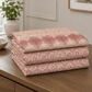 Printed Pure Cotton Bedsheet Peach - Zarle