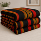 Printed Quilted Bedspread Black and Red - Zarle