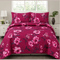 Printed Quilted Bedspread Bold Red - Zarle