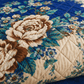 Printed Quilted Bedspread Royal Blue - Zarle