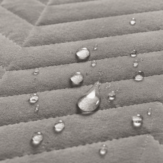 Waterproof Quilted Mattress Protector – King Size (Grey) - Zarle