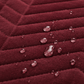 Waterproof Quilted Mattress Protector – King Size (Maroon) - Zarle