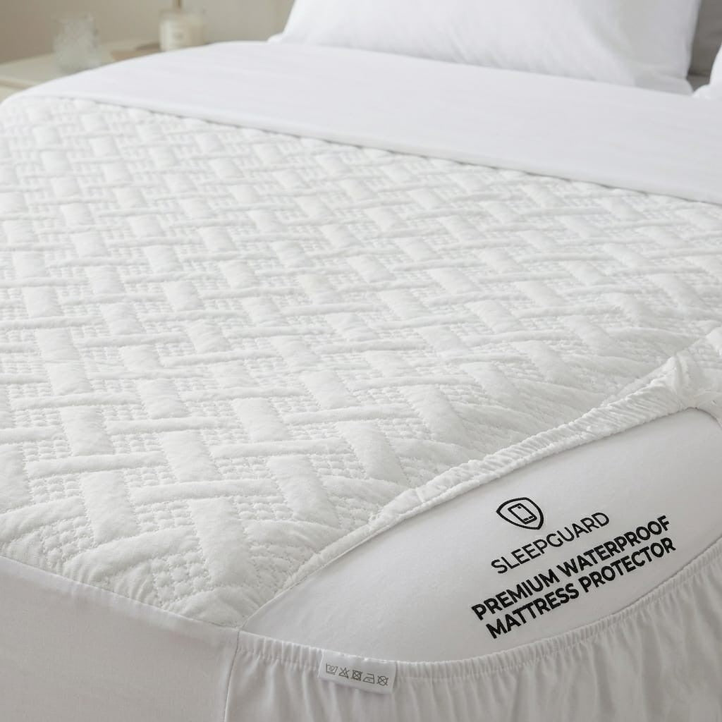 Waterproof Quilted Mattress Protector – Single Size - Zarle