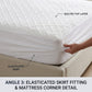 Waterproof Quilted Mattress Protector – Single Size - Zarle