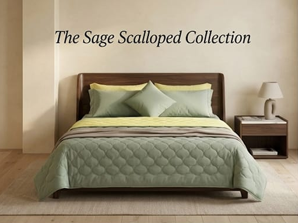 reversible bed in a bag – smoke green & lemon tan reversible bed in a bag – smoke green & lemon tan