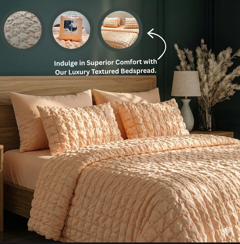 WhatsApp Image 2026-03-04 at 8.29.10 PM luxury peach bedspread set