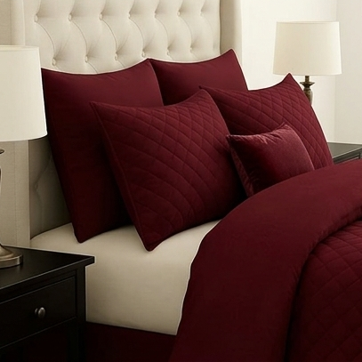 elegant maroon bedspread set elegant maroon bedspread set