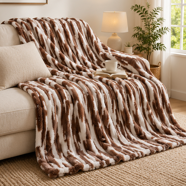 luxury plush bed blanket chocolate brown luxury plush bed blanket chocolate brown