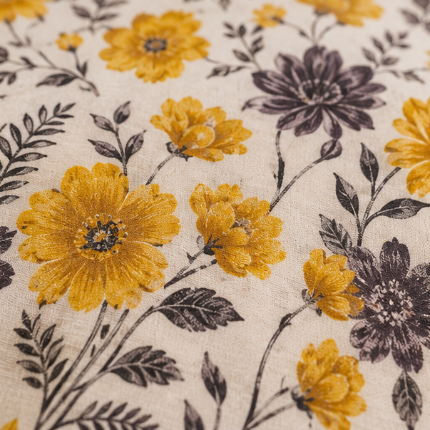 crystal cotton lifetime bedsheet cream with mustard yellow crystal cotton lifetime bedsheet cream with mustard yellow